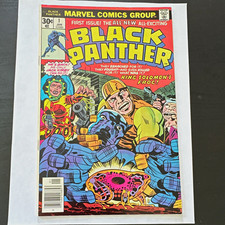 Marvel Comics Black Panther #1 (1977) Jack Kirby Bronze Age First Issue picture