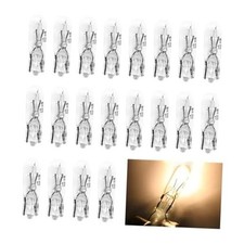 20 PCS T5 17 86 206 Halogen Light Bulb, 12V 1.2W 286 37 74 Bright Light White picture
