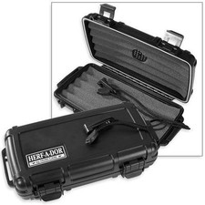 Herf A Dor X5 Five 5 Stick Cigar Caddy Travel Case Humidor - New picture