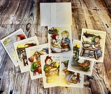 Vintage 1998 Hummel Christmas Cards Lot Of (8) Unused With Envelopes picture