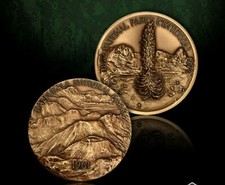 HALEAKALA NATIONAL PARK MAUI HAWAII  BRONZE  CHALLENGE COIN picture