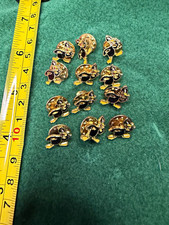 Vintage Daffy Duck Looney Tunes Enamel Lapel Pins Lot of 12 Gold Tone Warner Bro picture