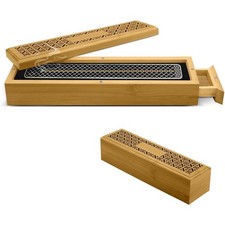 Wooden Incense Holder Burner with Storage - Incense Stick Holder & Ash Catcher picture