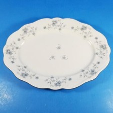 Johann Haviland BLUE GARLAND Oval Serving Platter 13