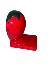 Vintage nice Strawberry Ceramic Book End/Figurine picture