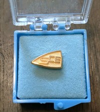 Vintage SCE Southern CA Edison CTO 10k Gold Service Award Pin in Box picture