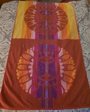 π¦πΈ STUNNING VINTAGE 1970s ROYAL TERRY INTERNATIONAL BUTTERFLY BEACH TOWEL πΈπ¦ picture