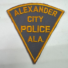 Alexander City Police Alabama AL Patch picture