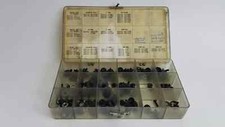 XEROX Metric Hardware Repair Parts Kit 18 Comp Plastic Box INCOMPLETE Vintage picture