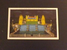 Vintage Post Card of Sparks' Cascade in Jackson, Michigan (122418) picture