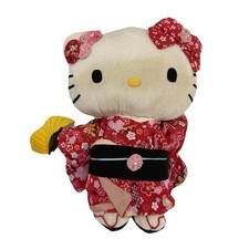 Vintage 2012 Sanrio Hello Kitty Kimono Doll Japanese Plush NWT (Read) NEW picture