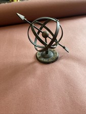 Vintage Bronze Armillary Sphere Miniature picture