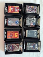 Zippo Lighters 8 New Never Used In Original Boxes picture