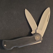 Vintage Coleman-Western  2-Blade Double Lockback Folding Pocketknife picture