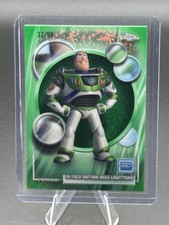2026 Topps Chrome Disney Buzz Lightyear Hi-Tech Green Card Mini Diamond /99 picture