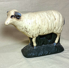 Vintage Cast Iron Sheep doorstop. picture