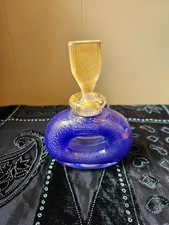 Gambaro & Poggi blue aventurine perfume bottle and stopper picture