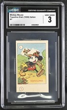 1936 Elah Topolino #1 CGC 3 Mickey Mouse Walt Disney POP 1, RARE BACK picture