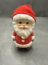Vintage My Korea Mr Santa Claus Chalkware Figurine picture