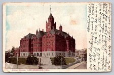 1907 Los Angeles CA Court House Postcard M. Rieder Undivided Back picture