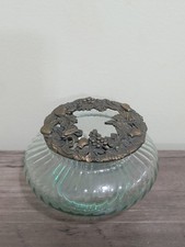 Vintage Rawcliffe Pewter 1995 Round Trinket or Potpourri Jar PC 2930 picture