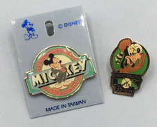 Walt Disney's Mickey Mouse 60 Years With You & Goofy Frontierland 35 Years Pins picture