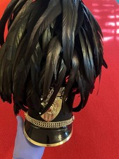 1940s West Point SHAKO (& Scarce FEATHER PLUME) USMA Parde Dress  NEAR MINT+++ picture
