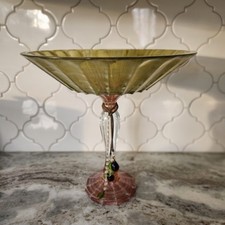 Italian Crystal Pedestal bowl picture