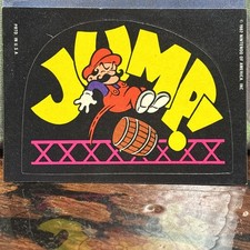 1982 Topps NINTENDO Donkey Kong Mario Jump RC Rookie Year picture