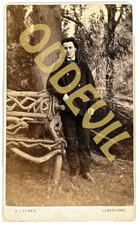 POSSIBLE Young Oscar Wilde cdv photo EYRES llandudno Welsh Wales picture