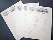 1905 Gaar Scott & Co Steam Engine Letterhead Archive Oregon Legal Cake & Cake picture