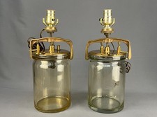 Antique Arthur H. Thomas Brass & Glass Lab Vacuum Desiccator 14 3/4