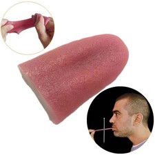 Realistic Fake Tongue Prank Magic Trick Halloween Novelty Prop picture