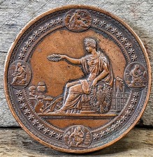 1876 International Exposition Bronze Medal Philadelphia Centennial Mitchell SC picture
