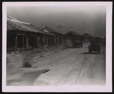 Photo:Village Road Trucks 1910s Dirt Street Houses picture