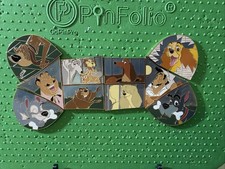2025 Disney Lady & Tramp 70th Anniversary Mystery Box Bone - COMPLETE 10 PIN SET picture