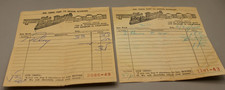 Vintage Pep Boys Auto Parts Receipts 1960 picture