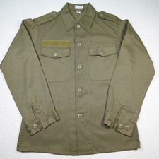 Austrian Army Shirt M 96 u 100/III Österreich Bundesheer Heereseigentum w Patch picture