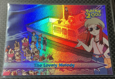 Topps Pokemon the Movie 2000 #24 The Lovely Rainbow Foil VHTF Blue Logo NM picture