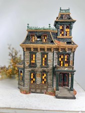 Vintage Dept. 56 Snow Village “Mordecai Mansion” Halloween 4025337 RETiRED picture