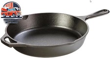 Sarten Círculo De Hierro Fundido De Previamente Curado Multipropósito US NUEVO picture
