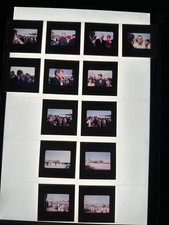 1962 JFK John Glenn Cape Canaveral Visit 13 Original Ektachrome Slides picture