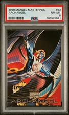 1996 Marvel Masterpieces #63 Archangel PSA 8 picture