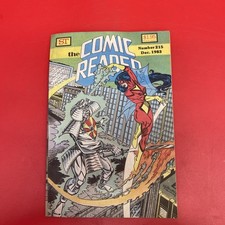 The Comic Reader #215 Dec 1983 Spider-Woman Comic Fanzine Magazine Rare. *8 picture