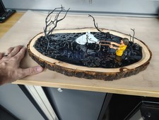 The Neverending Story Diorama - Atreyu And Artax Scene - The Swamp Of Sadness picture