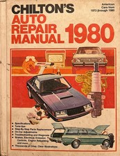 Chilton's Auto Repair Manual American Cars 1973-1980 picture