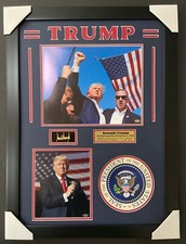 Donald Trump Engraved Signature Assassination Attempt Survival - Limited Edition picture