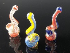 10 pack = $30.00 Total price Bubbler Hookah Tobacco Smoke Glass Pipe USA Shipper picture