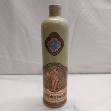Beameister stoneware bottle 1970 green New York Jim Beam Wine empty bottle/vase picture
