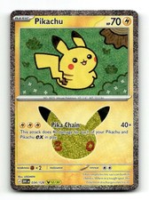 Pikachu Holofoil NM EN [30C - 034/128] Pokemon picture